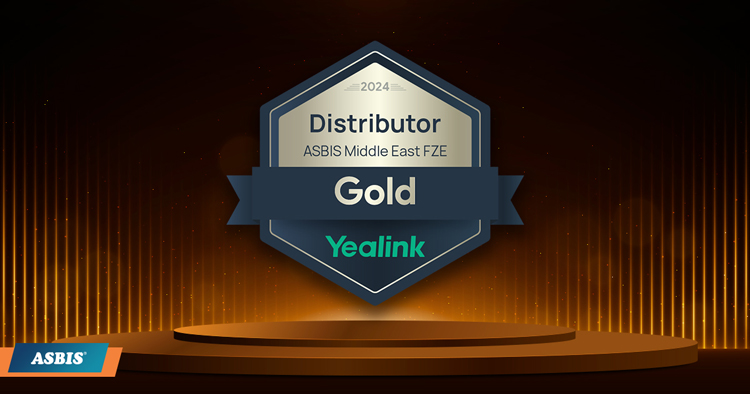 ASBIS is a Gold Distributor of 2024 by Yealink Network Technology