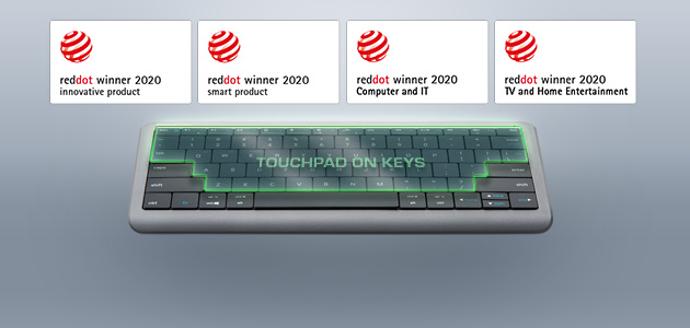 Prestigio Click&Touch received four Red Dot awards