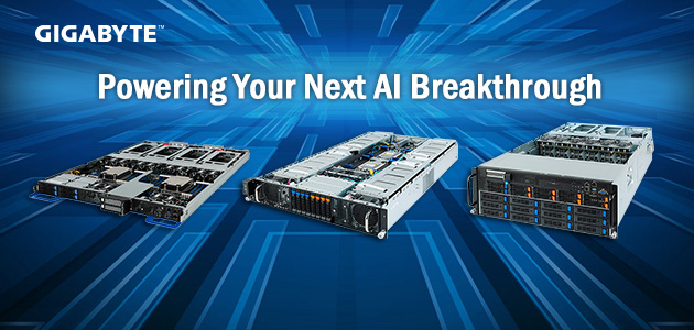 GIGABYTE Releases Seven New GPU Servers to Power Your Next AI Breakthrough