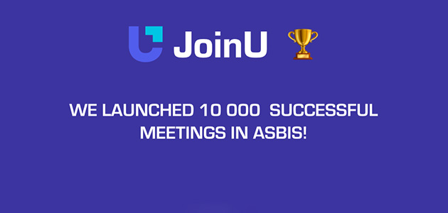 JoinU software ensured 10,000 successful meetings in ASBIS