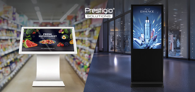 Transforming retail experiences: Prestigio Solutions launches two innovative digital signage models