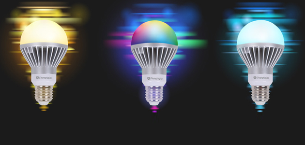 Prestigio LED Bulbs: home lighting control at your fingertips!